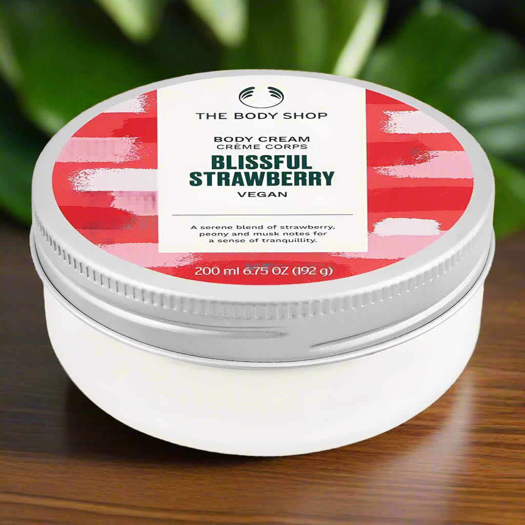 The Body Shop - Blissful Strawberry Body Cream 200ML
