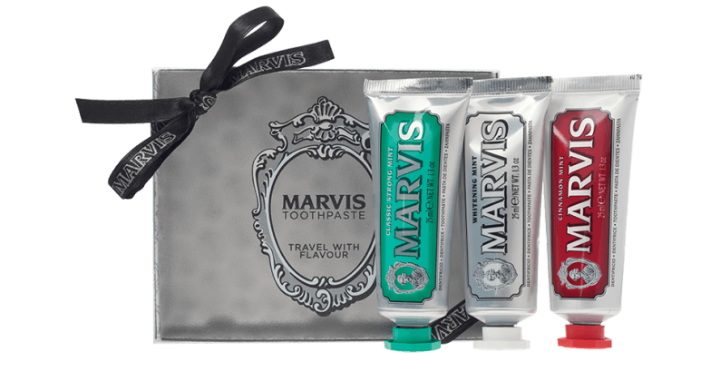 Marvis Travel Flavor Toothpaste Trio 3 x 25ml - Kess Hair and Beauty