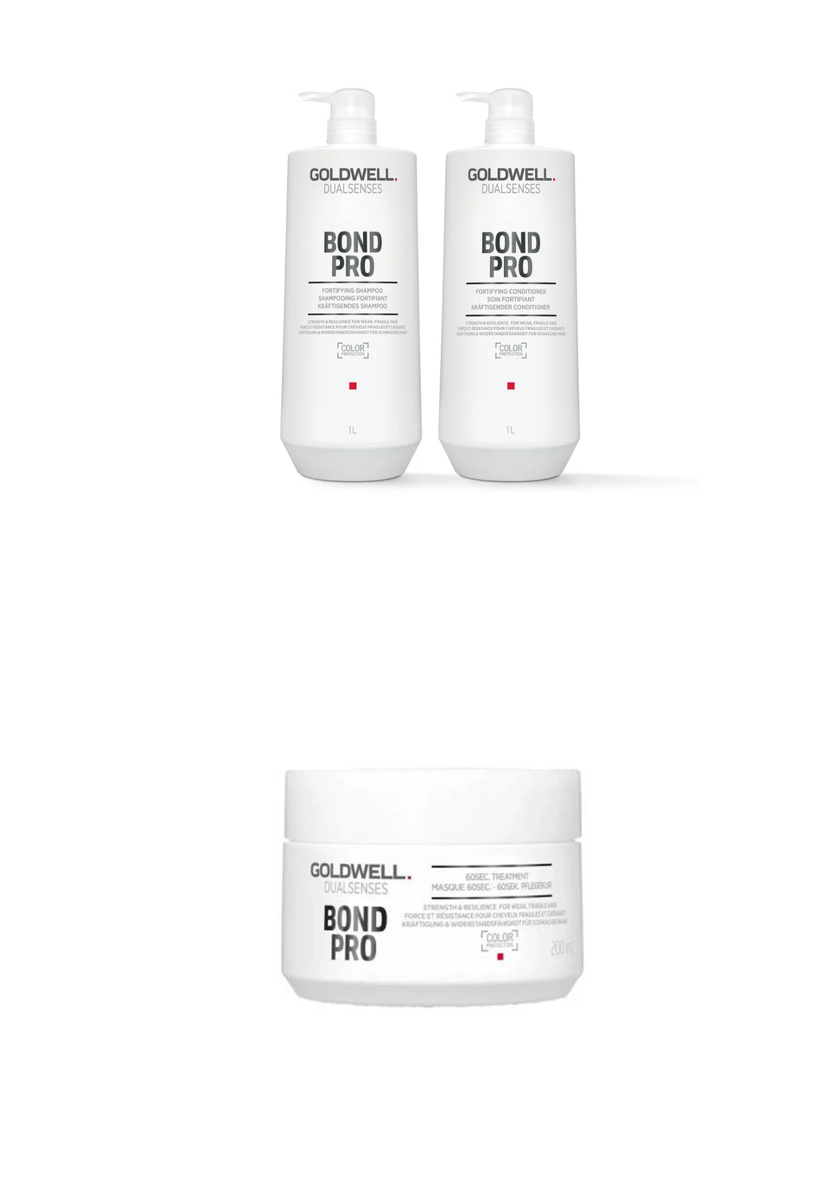 Goldwell Dualsenses Bond Pro Trio Bundle (1L + 200ml Treatment)