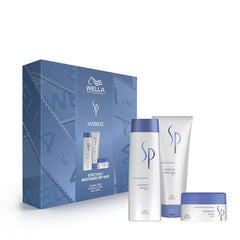 Wella SP Hydrate Shampoo Conditioner & Mask Trio Pack - Kess Hair and Beauty