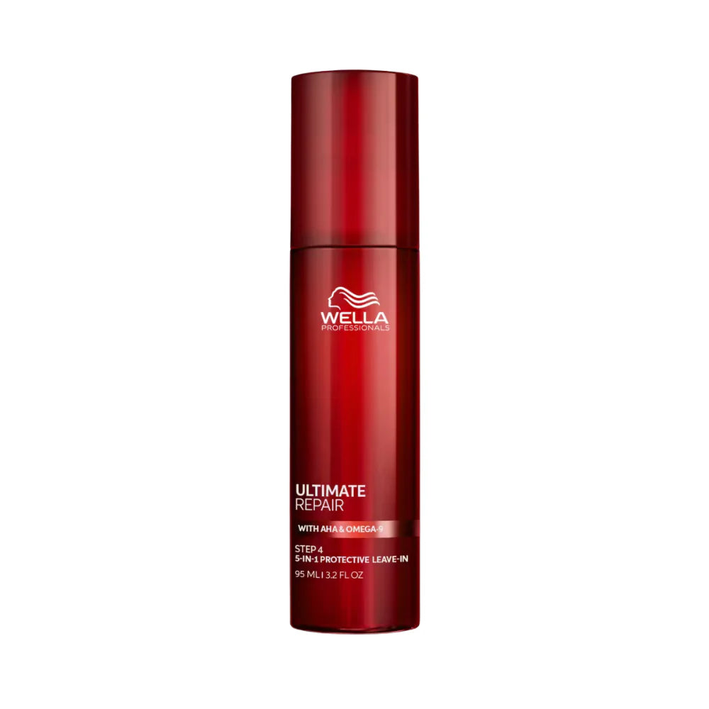 Wella Professionals Ultimate Repair leave-in treatment bottle, dark red, 95 ml