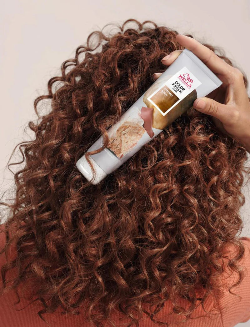 Wella Color Fresh Mask 150ml - Caramel Glaze - Kess Hair and Beauty