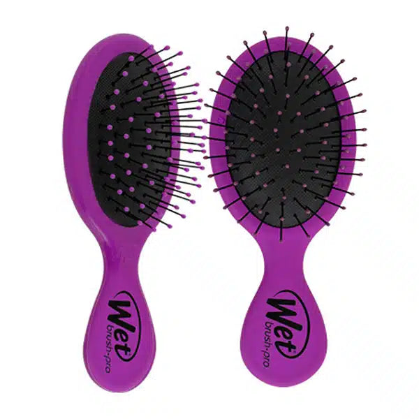 Wet Brush Mini Detangler Purple - Kess Hair and Beauty