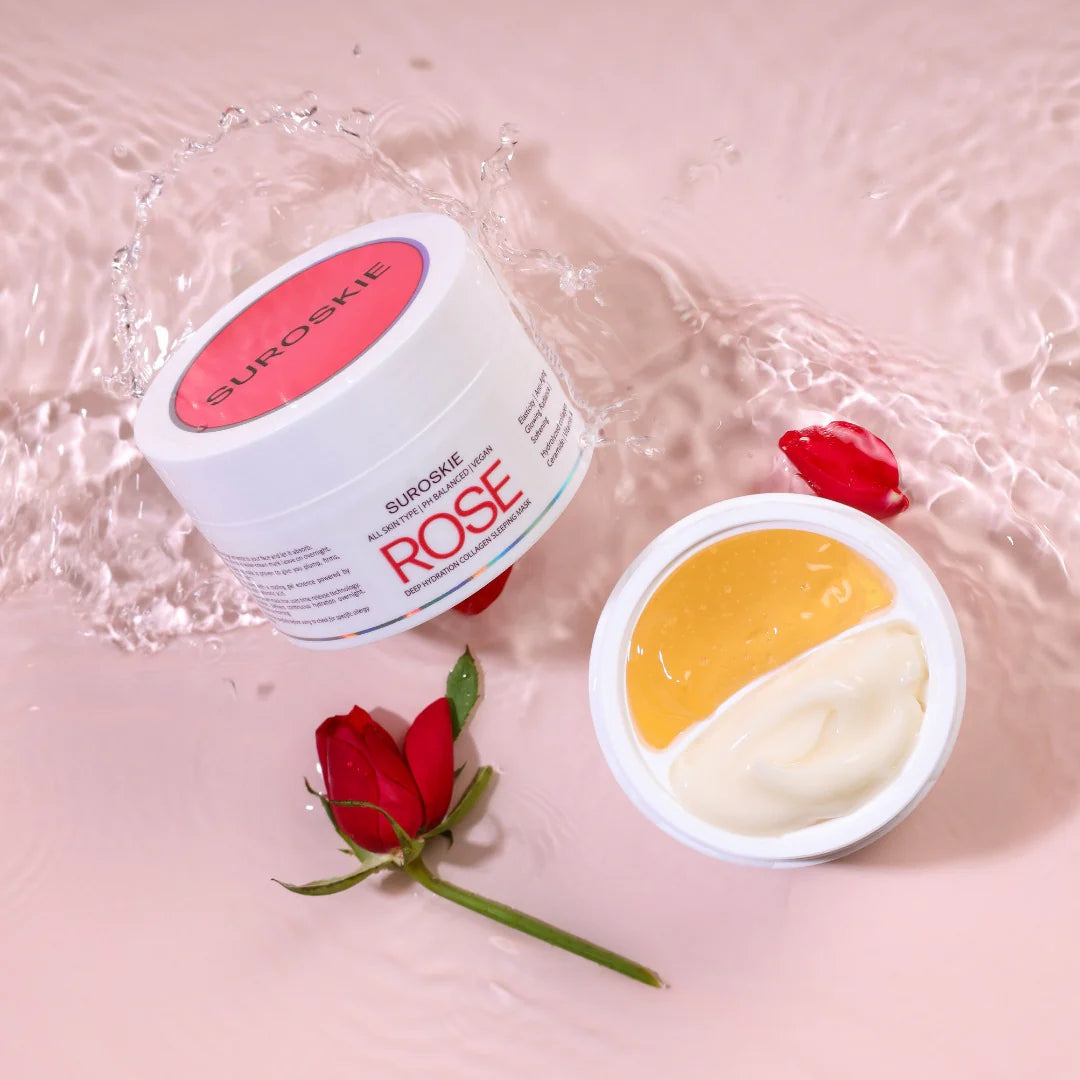 Suroskie - Rose Deep Hydration Collagen Sleeping Mask 90g