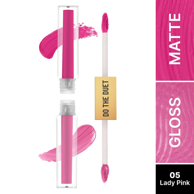 Swiss Beauty Select Do The Duet Lipstick Shade Lady Pink