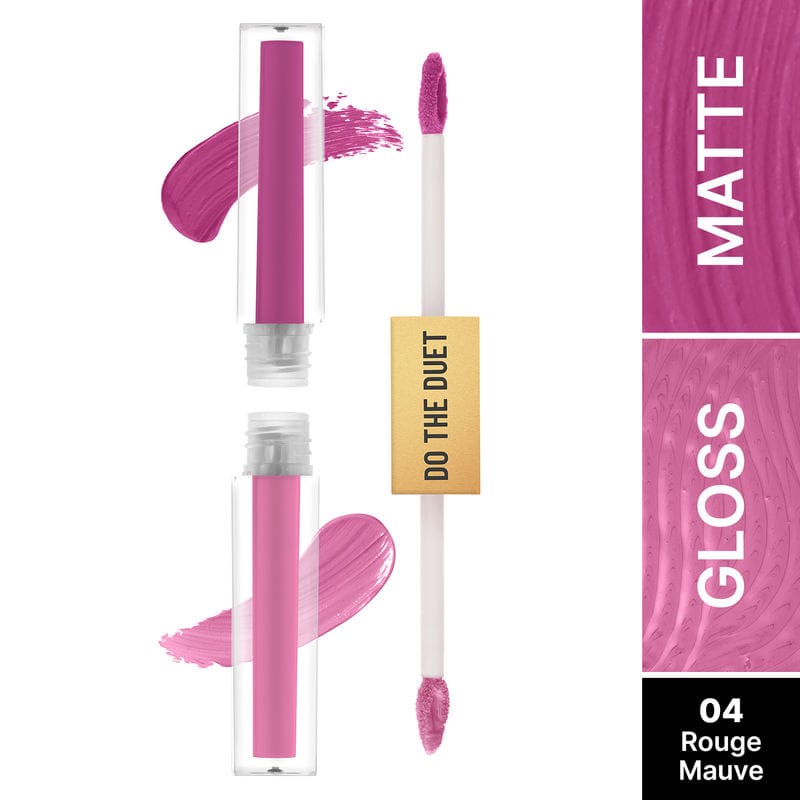 Swiss Beauty Select Do The Duet Lipstick Shade Rouge Mauve