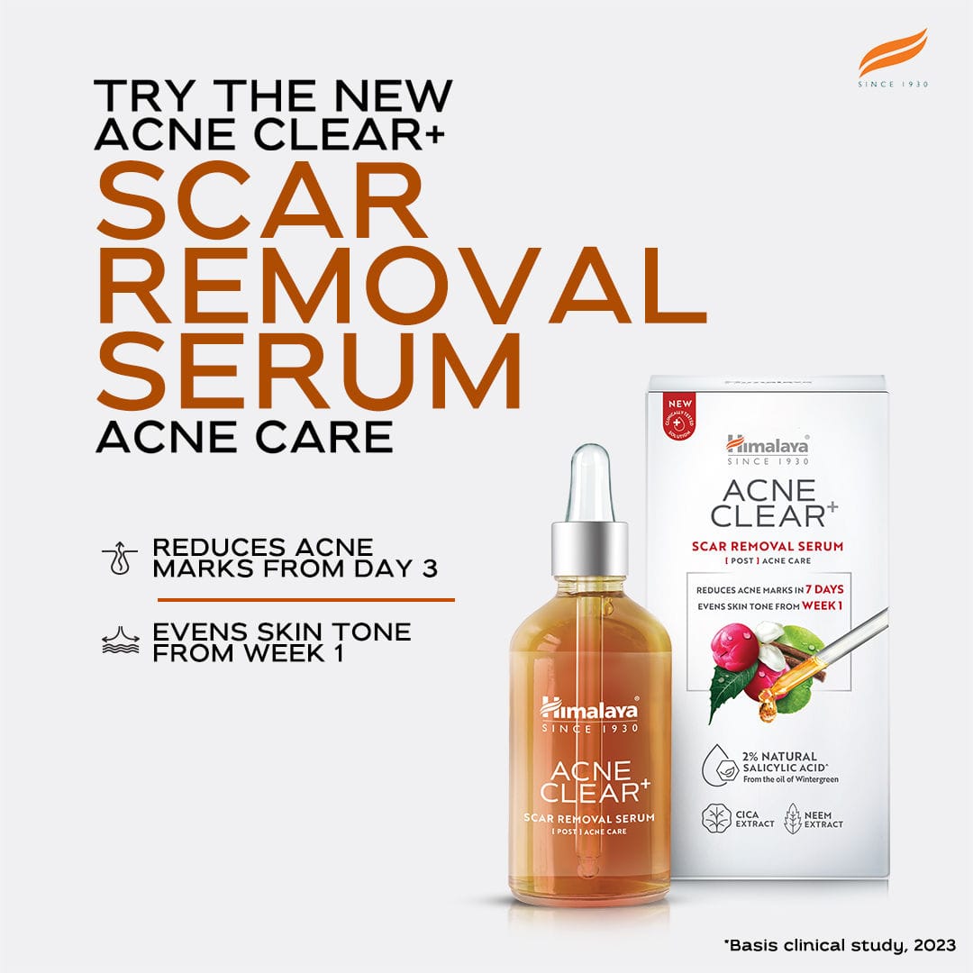 Himalaya - Acne Clear+ Scar Removal Serum with 2% Natural Salicylic Acid Reducing Acne & Pigmentation 30ml