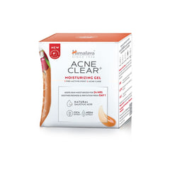 Himalaya - Acne Clear+ Moisturizing Gel with Natural Salicylic Acid For Active Acne & Oily Skin 50ml