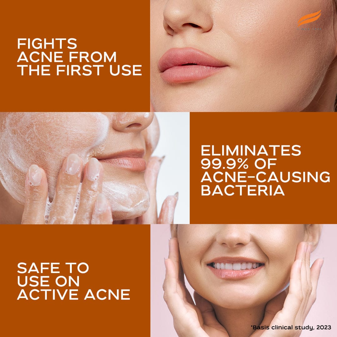 Himalaya - Acne Clear+ Face Cleansing Gel with Natural Salicylic Acid for Reducing Acne & Sebum 200ml