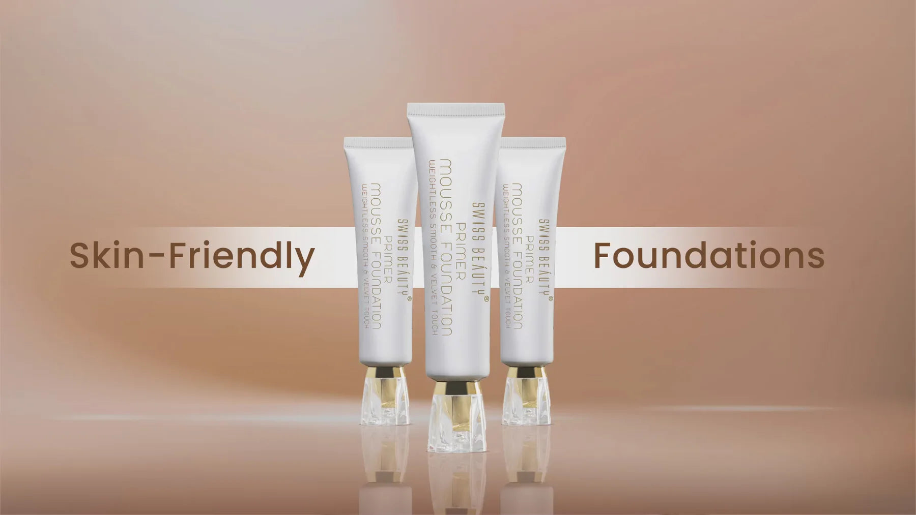 Swiss Beauty Primer Mousse foundation Shade No. 01 White-Ivory