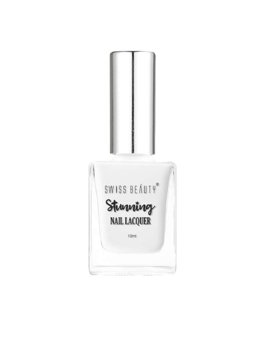 Swiss Beauty Stunning Nail Lacquer Shade No. 23 Glam White