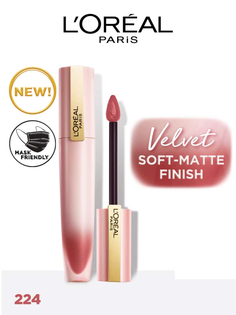 L'Oreal Paris - Chiffon Signature Liquid Lipstick 7ml - Roll 224