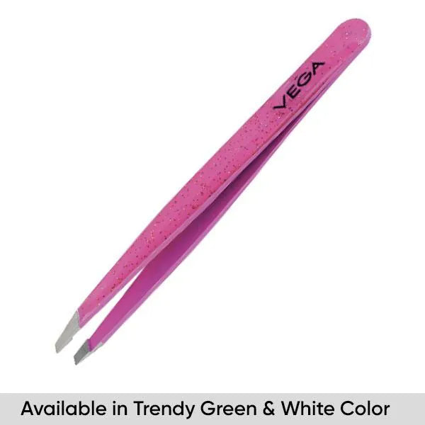 Vega - All That Glitter Slant Tip Tweezer - TW-06