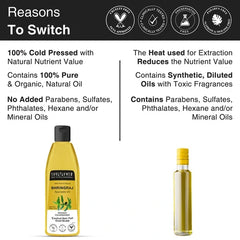 SoulFlower - Bhringraj Hair Growth Oil for Thick, Strong, and Healthy Hair 225ml