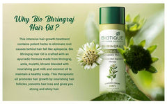 Biotique Bio Bhringraj Therapeutic Oil for Falling Hair 800ml