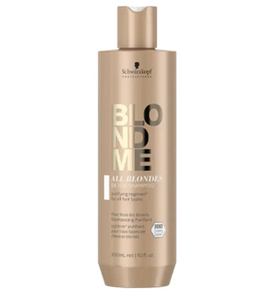 Schwarzkopf Blondme Detox Shampoo 300ml - Kess Hair and Beauty