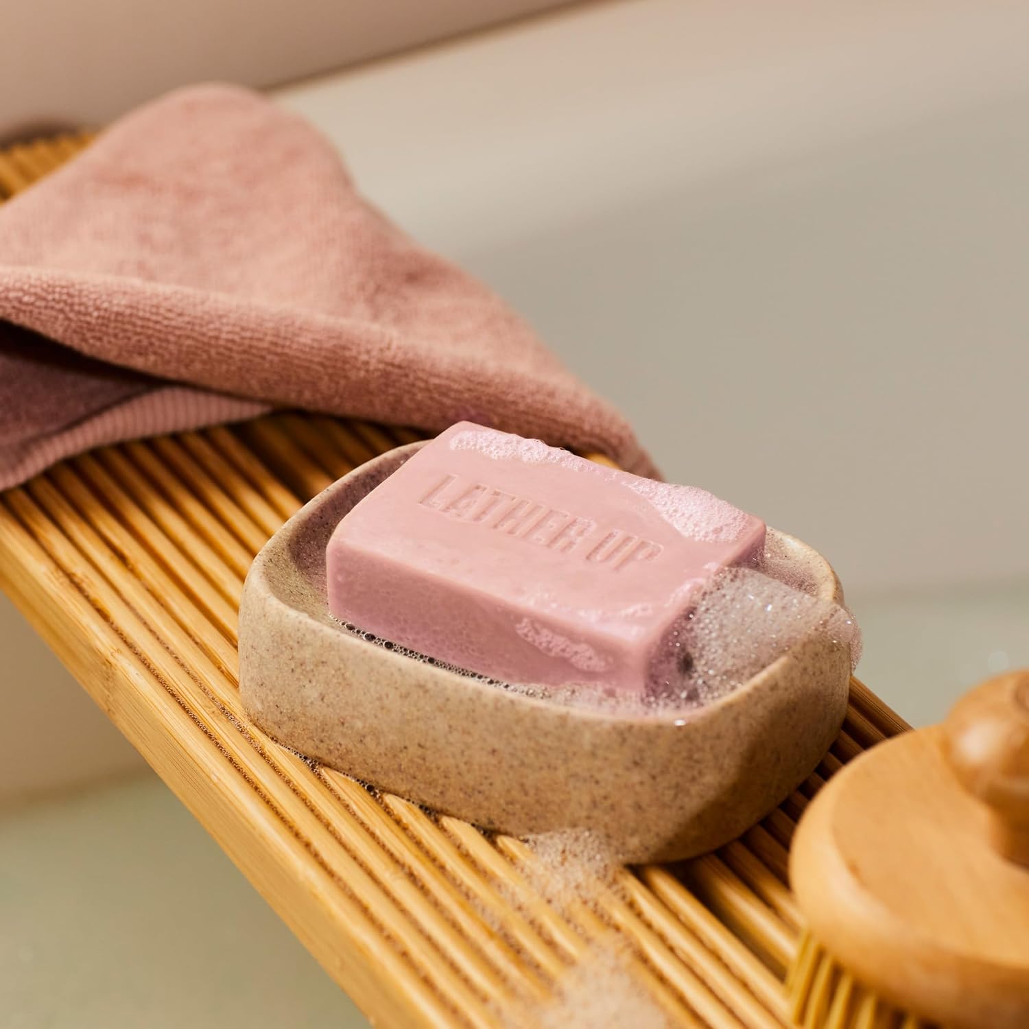 The Body Shop - British Rose Cleansing Face & Body Bar 100G