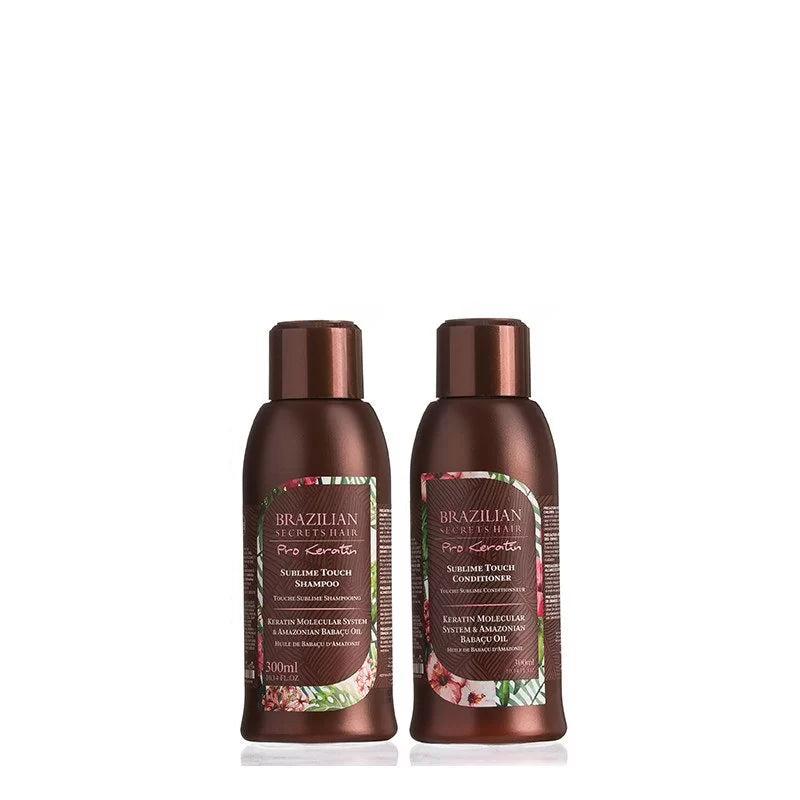 BRAZILIAN SECRETS HAIR PRO KERATIN SUBLIME TOUCH HOME CARE 600ML PACK - Kess Hair and Beauty