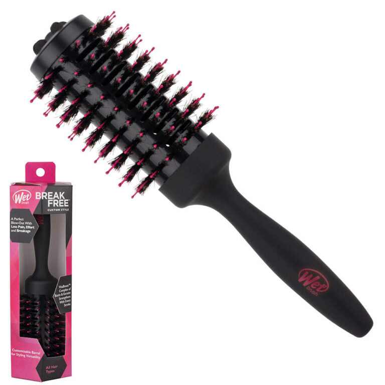 WET BRUSH BREAK FREE CUSTOM STYLE HOT TUBE PORCUPINE BRISTLE HAIR BRUSH - Kess Hair and Beauty