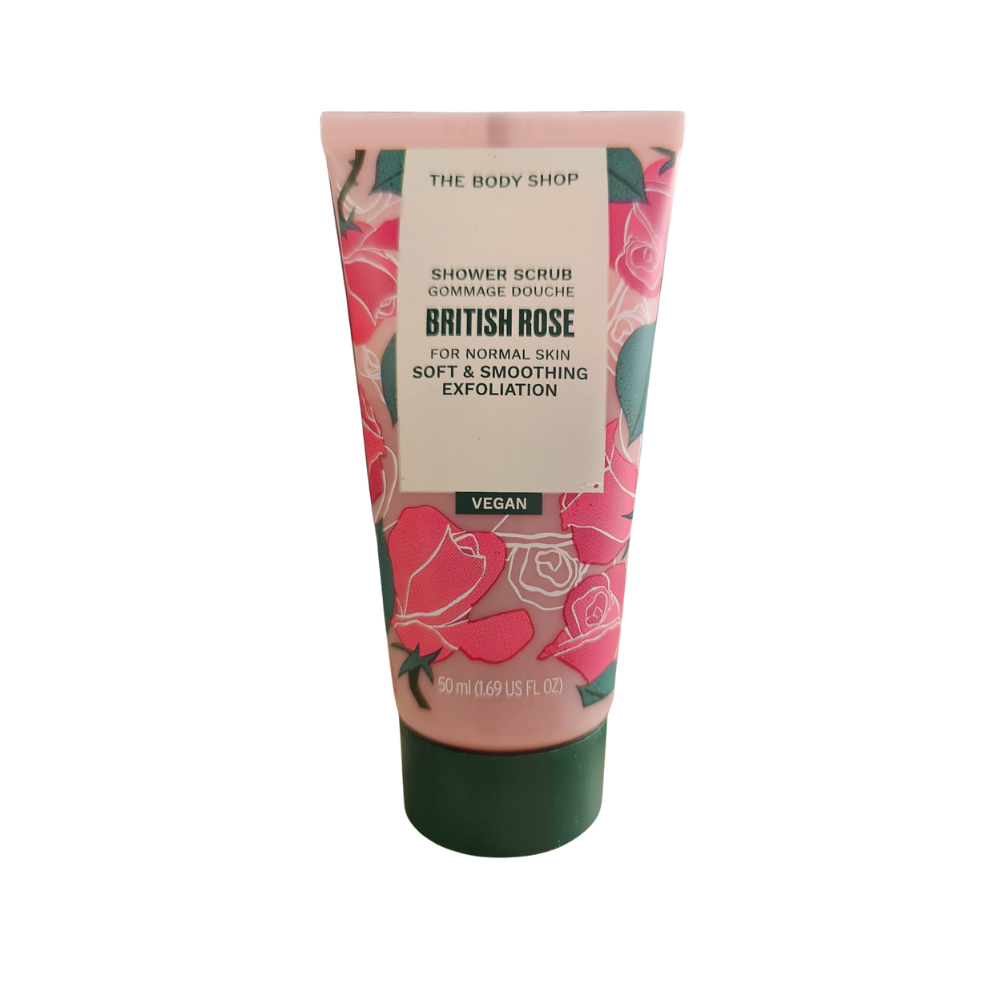 The Body Shop - British Rose Shower Scrub 50ml