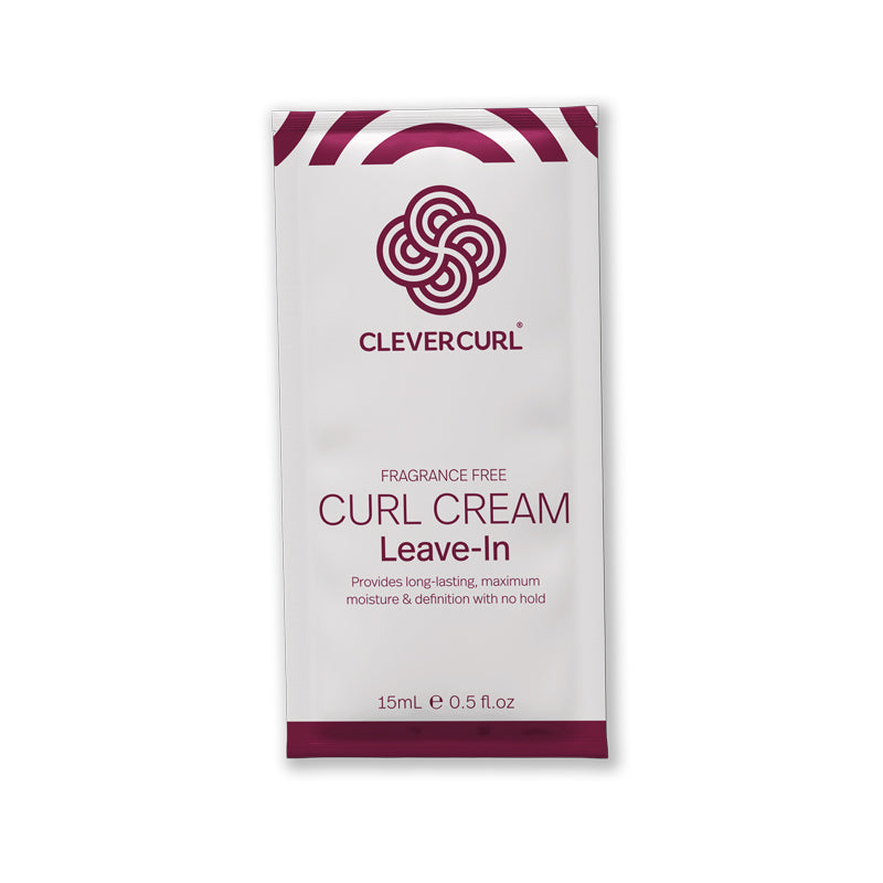 Clever Curl Fragrance Free Curl Cream 15ml sachet