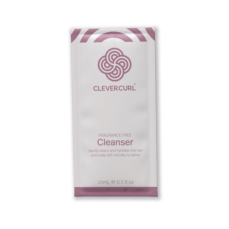 Clever Curl Fragrance Free Cleanser 15ml sachet