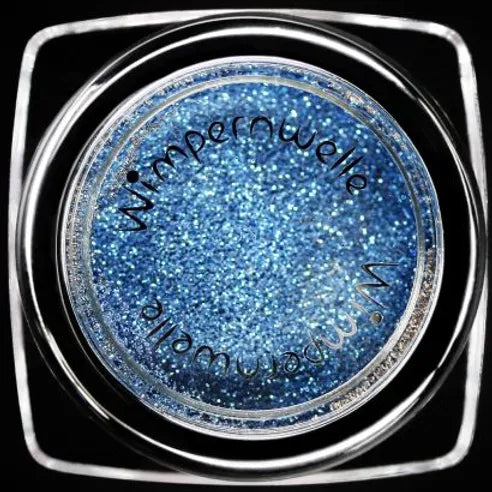 Wimpernwelle Glimmer and Glitter Ocean Blue No 18