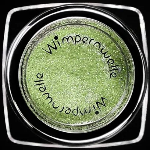 Wimpernwelle Glimmer and Glitter Pastel Green No 6