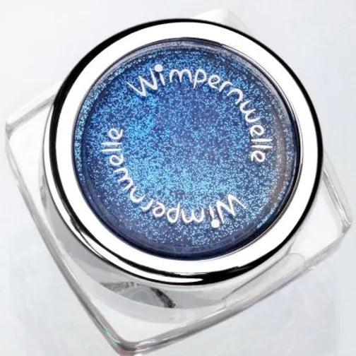 Wimpernwelle Glimmer and Glitter Ocean Blue No 18