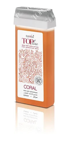 Italwax TOP LINE Coral Wax Cartridge, 100ml