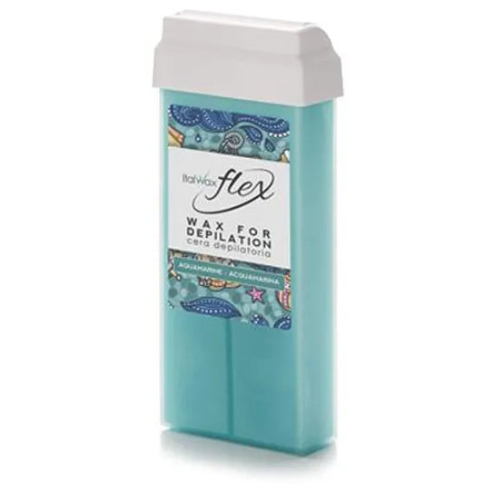 Italwax Flex Aquamarine Roll On Wax Cartridge, 100ml