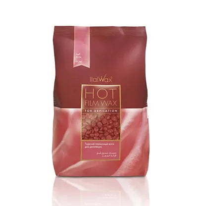 Italwax Hot Film Wax Rose, 1kg