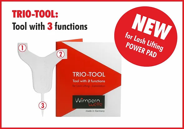 Wimpernwelle Trio Tool for Lash Lifting