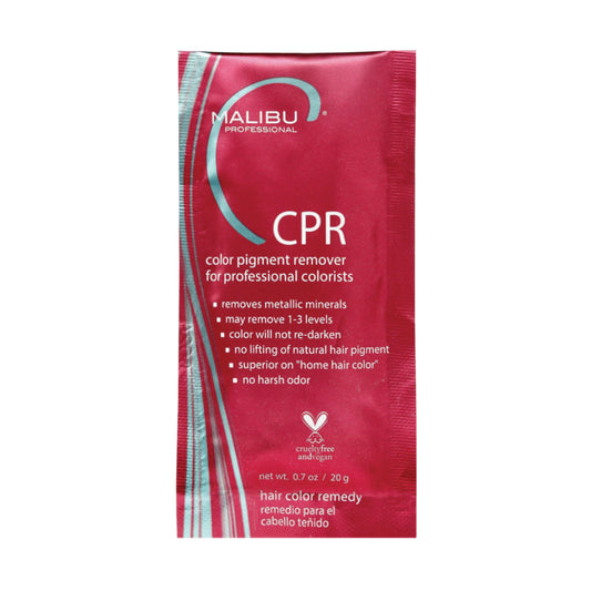 Malibu C Colour Pigment Remover Sachet 20g (RED) - Kess Hair and Beauty