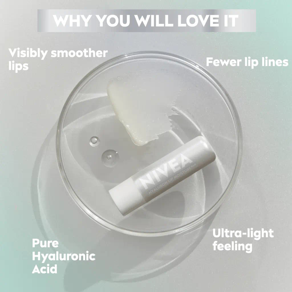 Nivea - Hyaluron Lip Moisture Plus Lip Balm 5.2g
