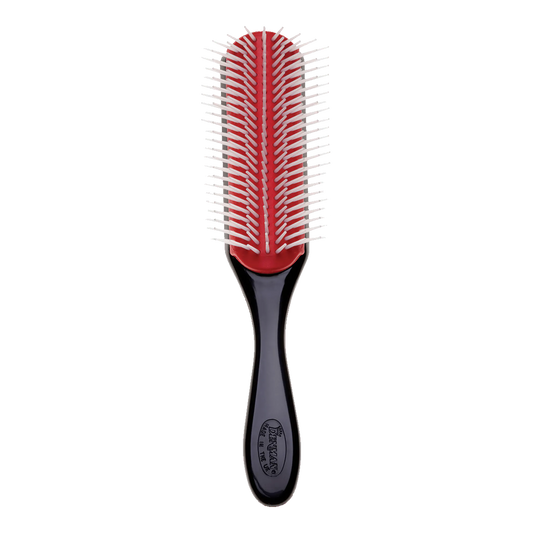 Denman D4 The Original Styler 9 Row Black/Red Brush - Kess Hair and Beauty