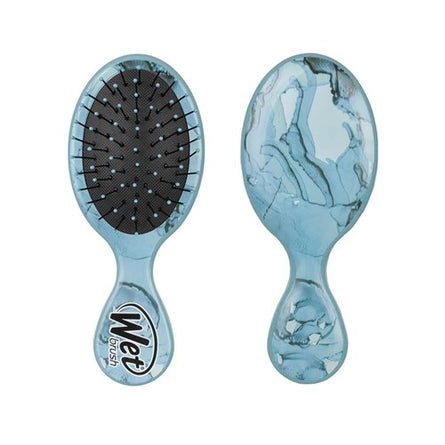 Wet Brush Mini Detangler Terrain Textures Arctic Blue