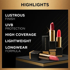 MyGlamm - Manish Malhotra Beauty By MyGlamm Hi-Shine Lipstick-Desert Suede 4g