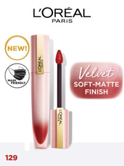 L'Oreal Paris - Chiffon Signature Liquid Lipstick 7ml - Lead 129