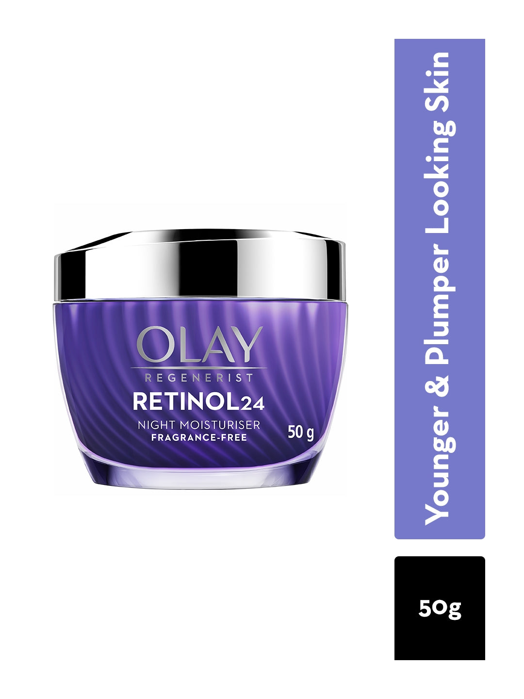 Olay Retinol 24 Night Cream Retinol & Niacinamide All skin types Fragrance Free 50g