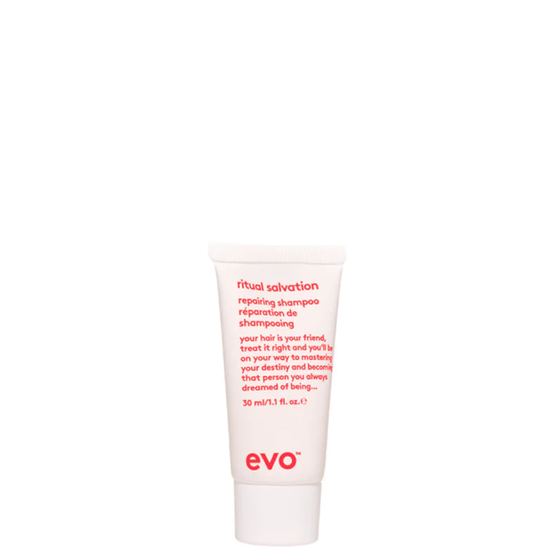 Evo Ritual Salvation Repairing Shampoo 30ml - Kess Hair and Beauty