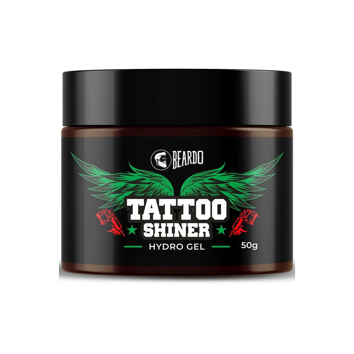 Beardo - Tattoo Shiner Hydro Gel Instant shine & brightness Heals tattooed skin 50g