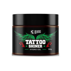Beardo - Tattoo Shiner Hydro Gel Instant shine & brightness Heals tattooed skin 50g