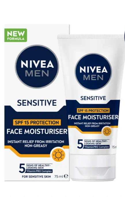 Nivea MEN Sensitive Protect Face Moisturiser SPF 15 75ml