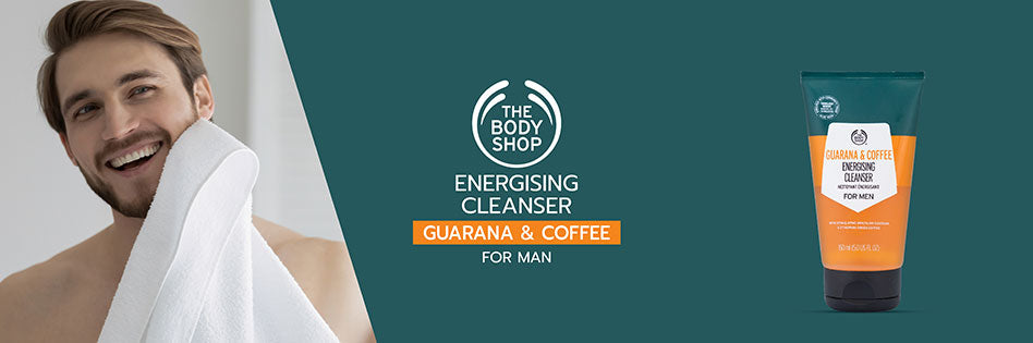 The Body Shop - Guarana and Coffee Energising Cleanser For Men 150ML