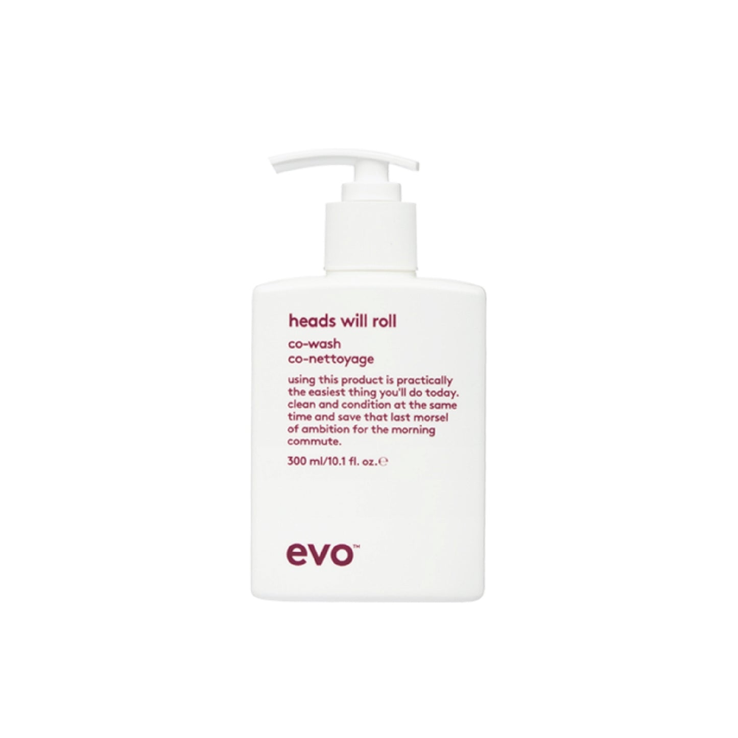 Evo Heads Will Roll Co-Wash 300ml - Kess Hair and Beauty