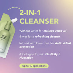 HIDEHERE Green Tea Collagen Gel Cleanser 25ml