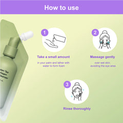 HIDEHERE Green Tea Collagen Gel Cleanser 25ml