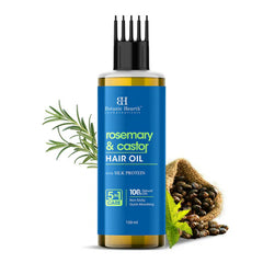 Botanic Hearth Rosemary & Castor Hair Oil – 150ml