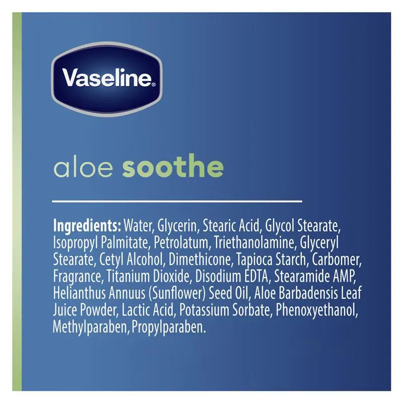 Vaseline Intensive Care Aloe Soothe Body Lotion 750ml